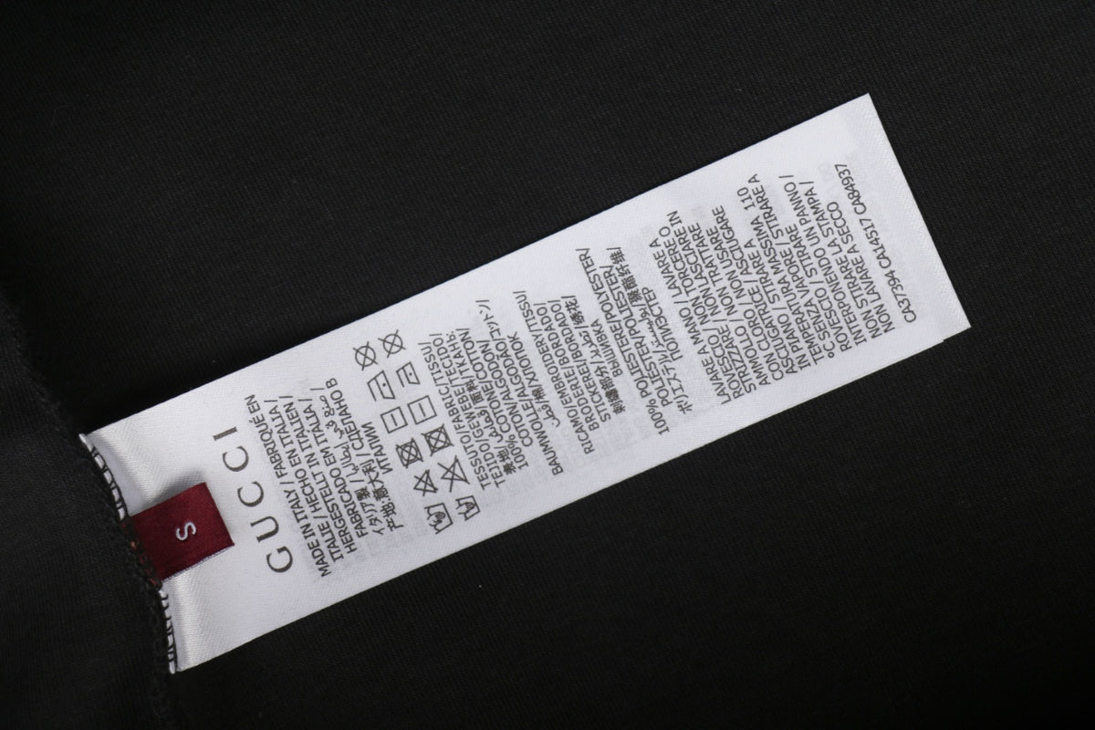 Gucci Square G Embossed Crewneck Sweatshirt - Black