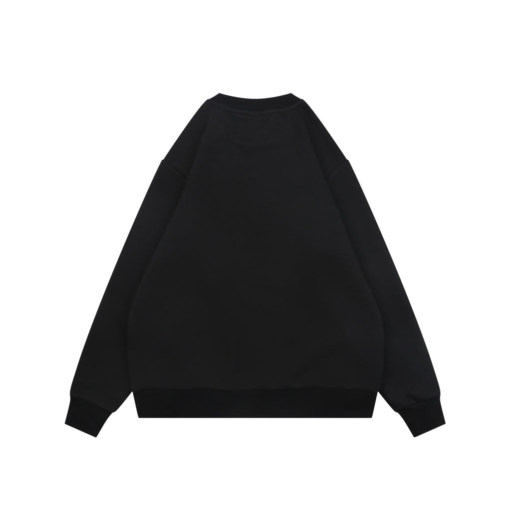 Gucci Square G Embossed Crewneck Sweatshirt - Black