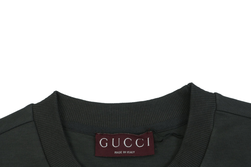 Gucci Square G Embossed Crewneck Sweatshirt - Gray
