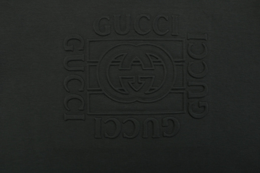 Gucci Square G Embossed Crewneck Sweatshirt - Gray