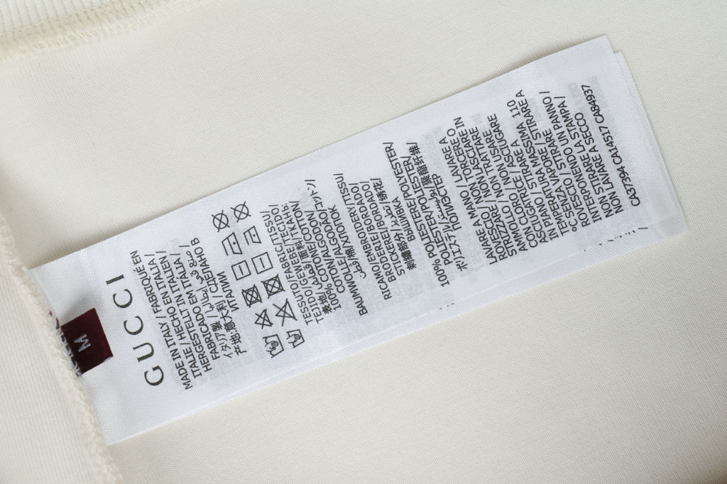 Gucci Square G Embossed Crewneck Sweatshirt - White