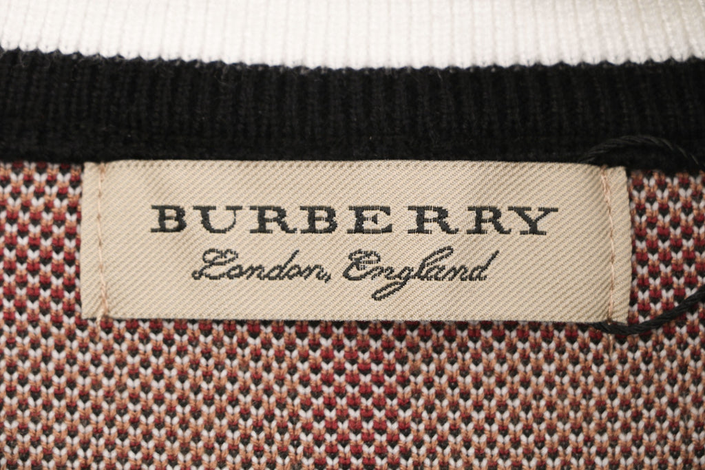Burberry Check Zip-Up Bomber Jacket - Tan