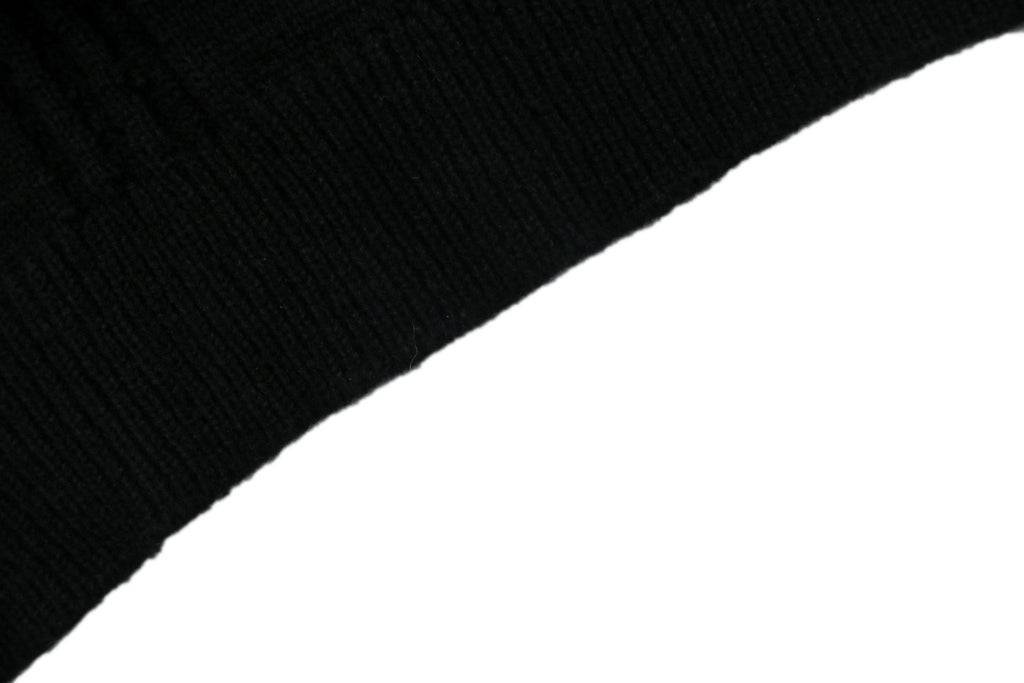Burberry Layered-Look Check-Panel Crewneck Sweater - Black