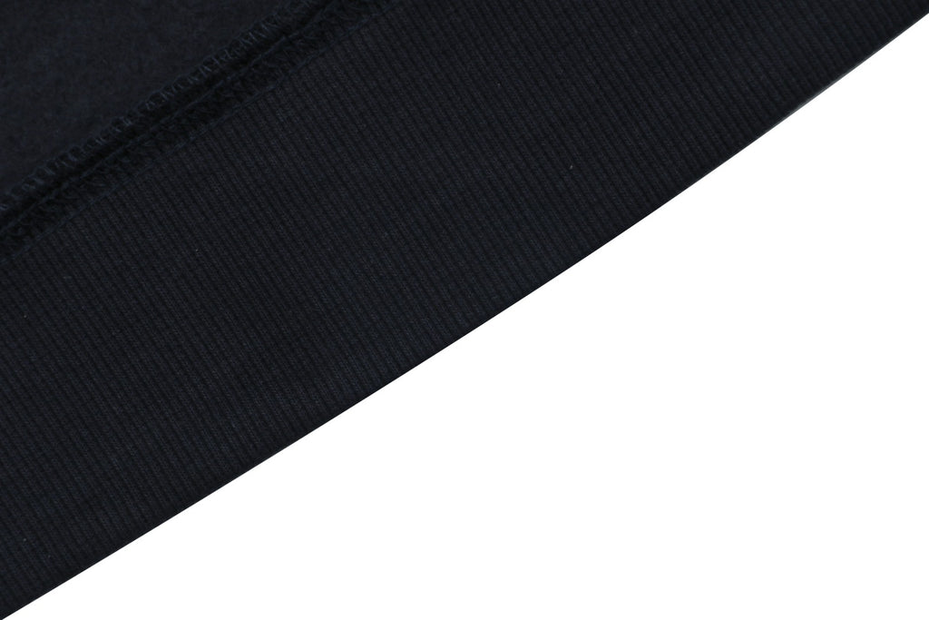 Fendi FF Monogram Dog Embroidered Hoodie - Navy