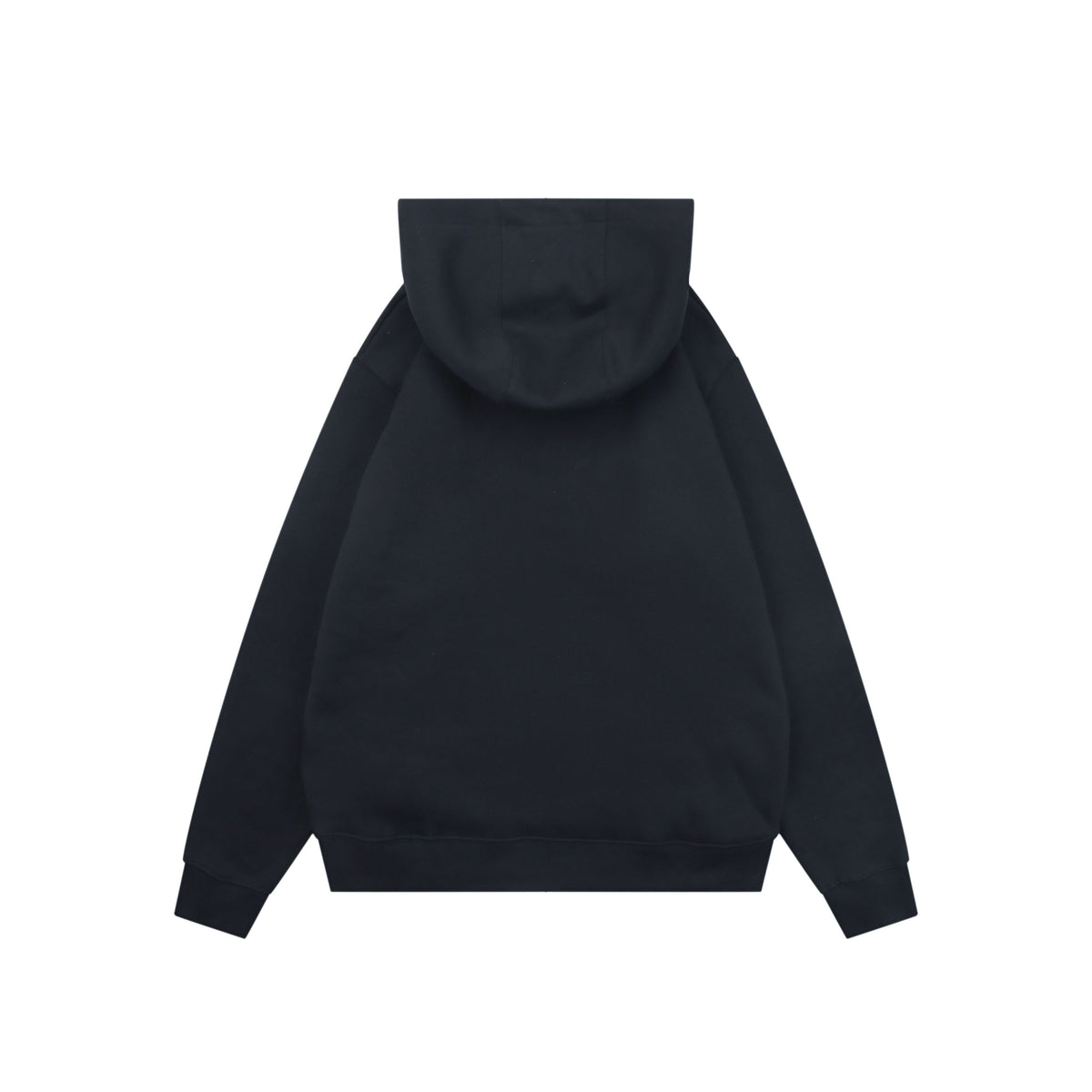 Fendi FF Monogram Dog Embroidered Hoodie - Navy