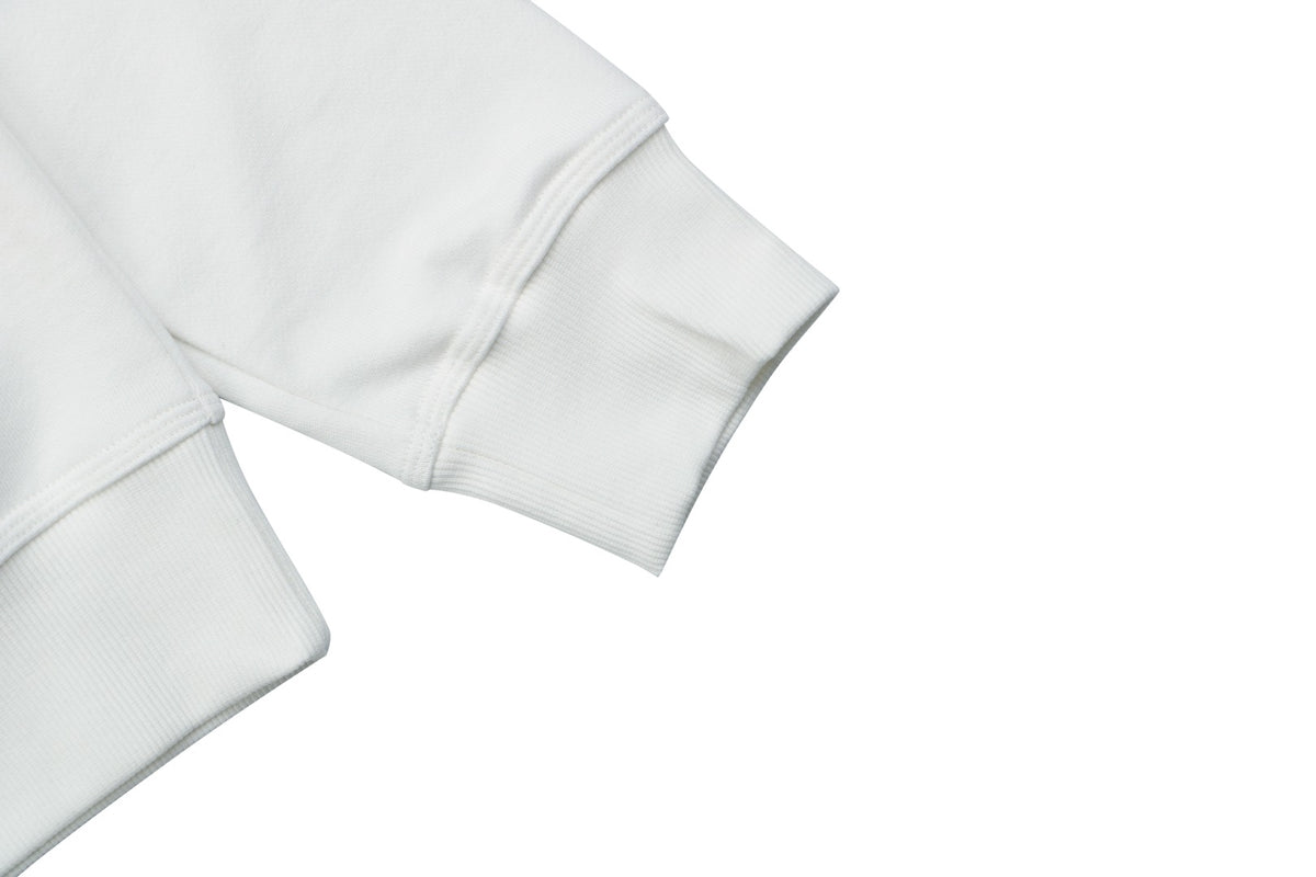 Burberry Cross-Stitch Horse Embroidered Crewneck Sweatshirt - White
