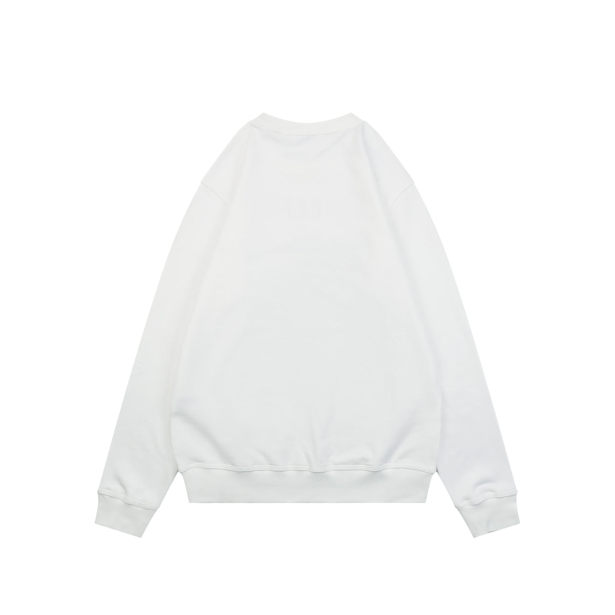 Burberry Cross-Stitch Horse Embroidered Crewneck Sweatshirt - White