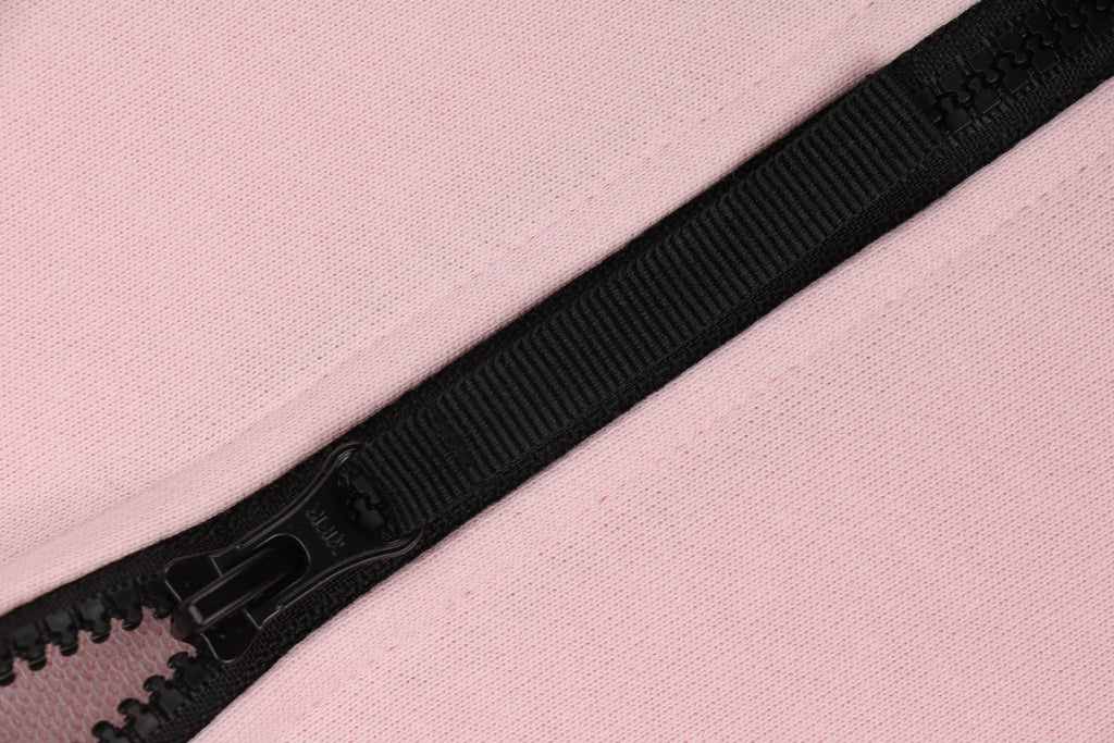 Stone Island Sleeve-Badge Zip-Up Hoodie - Pink