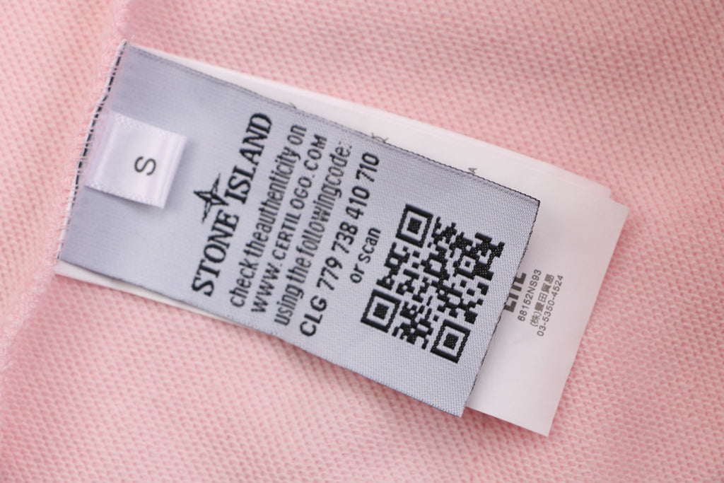 Stone Island Sleeve-Badge Zip-Up Hoodie - Pink