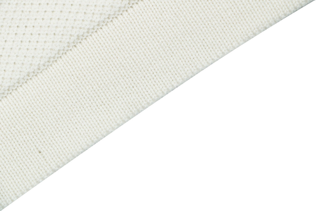 Stone Island Layered-Collar Jacquard Polo Shirt - Off-White