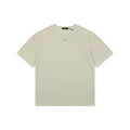 Prada Triangle-Logo Waffle-Texture T-Shirt - Off-White