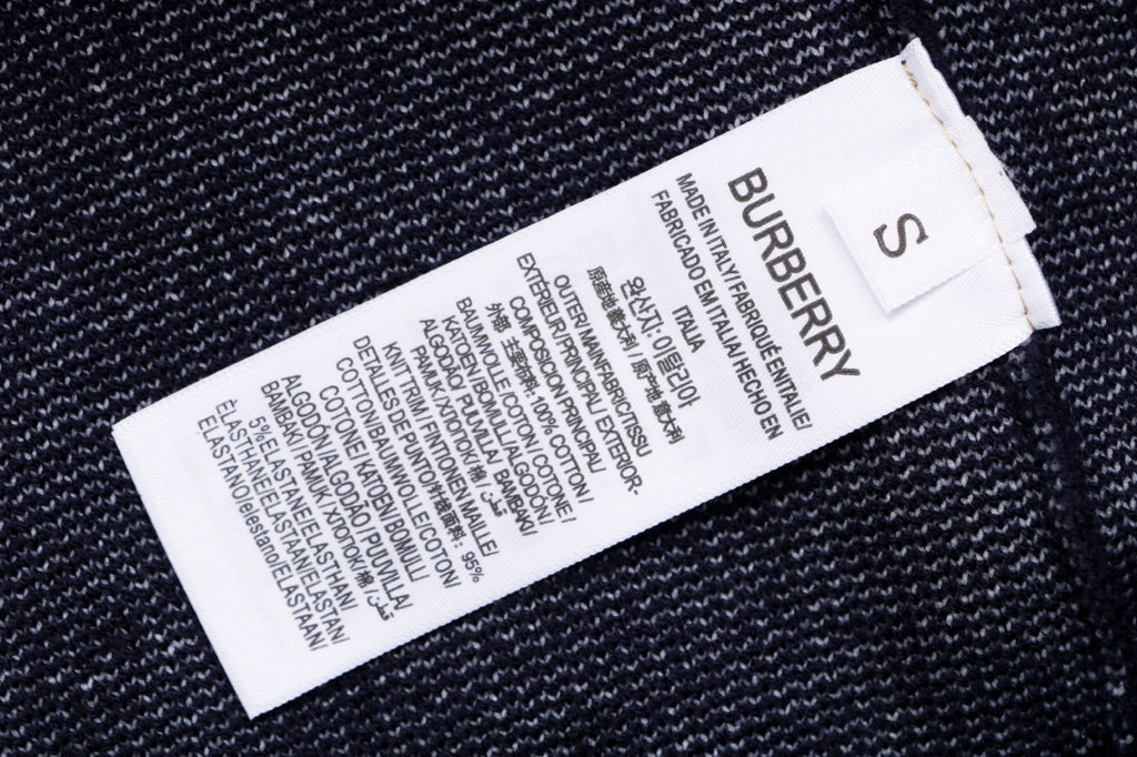 Burberry Laurel Knight Crewneck Sweater - Navy