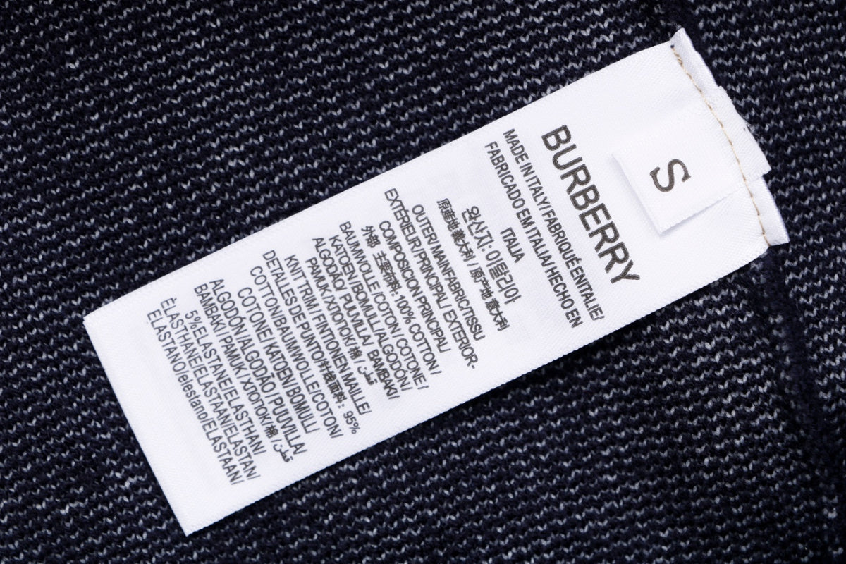 Burberry Laurel Knight Crewneck Sweater - Navy