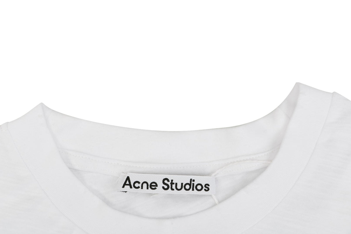 Acne Studios Stockholm 1996 Chest Logo T-Shirt - White