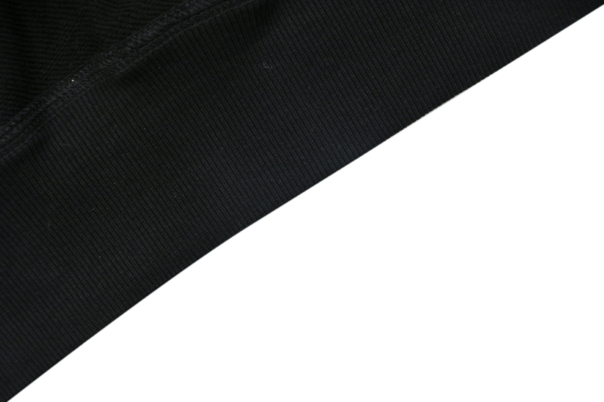 Burberry Check Equestrian Knight Crewneck Sweatshirt - Black