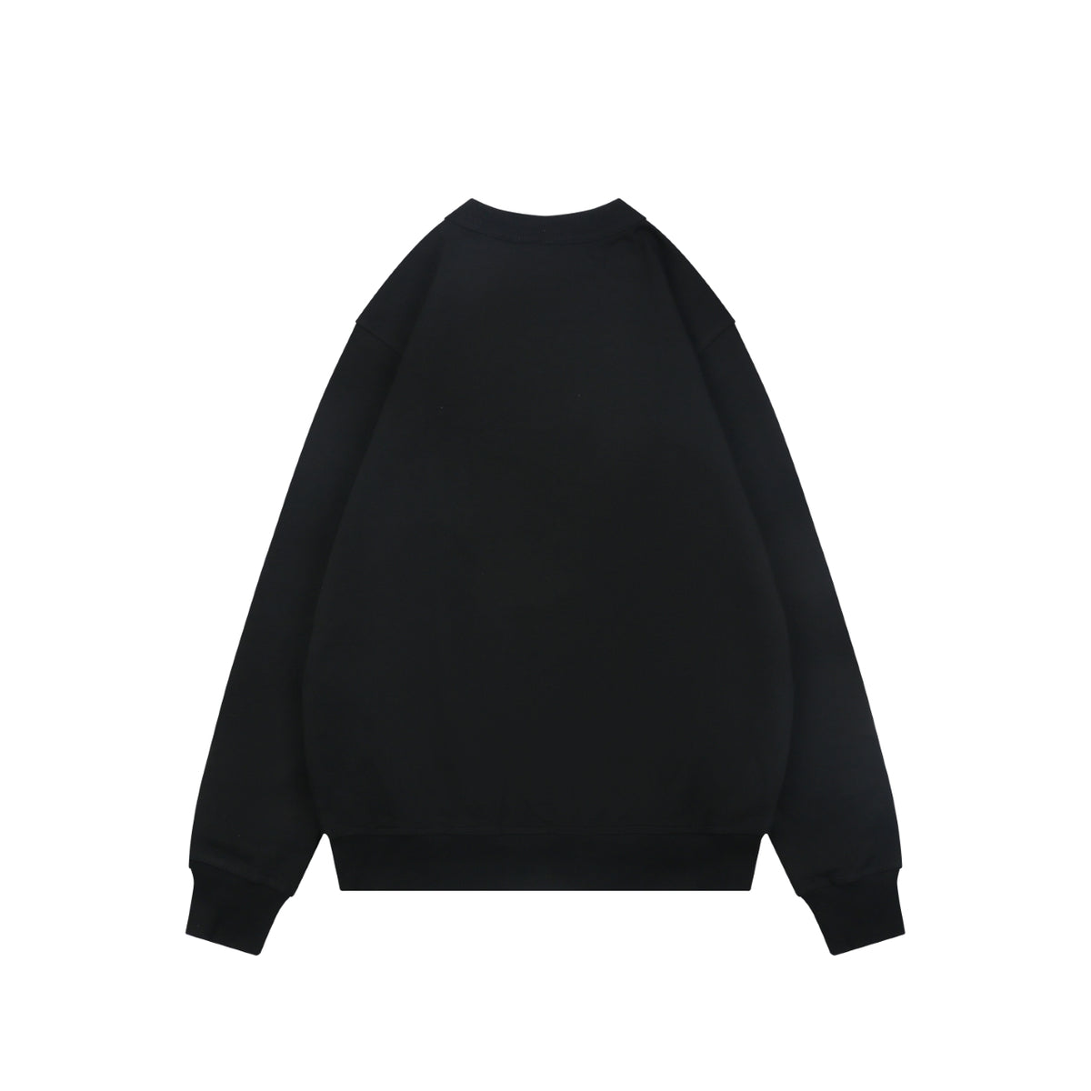 Burberry Check Equestrian Knight Crewneck Sweatshirt - Black