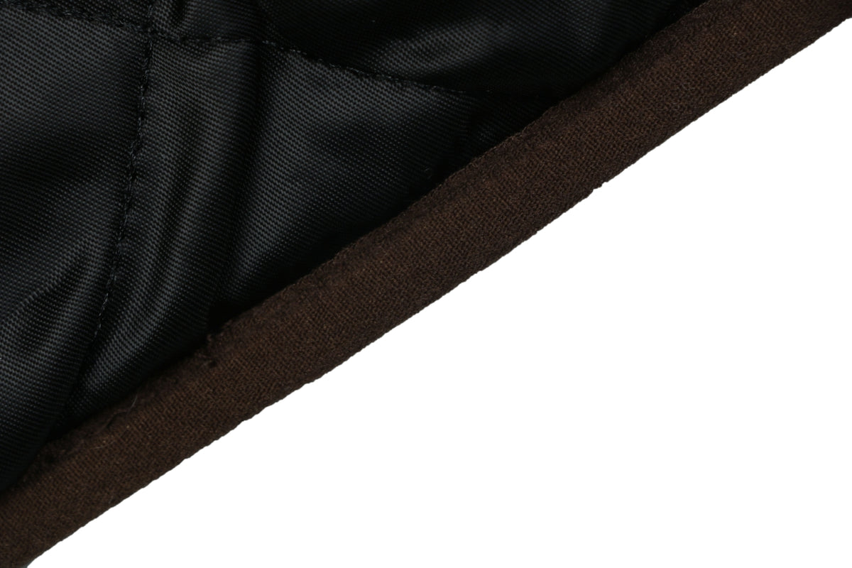 Gucci All-Over GG Sherpa-Style Zip-Up Jacket - Brown & White